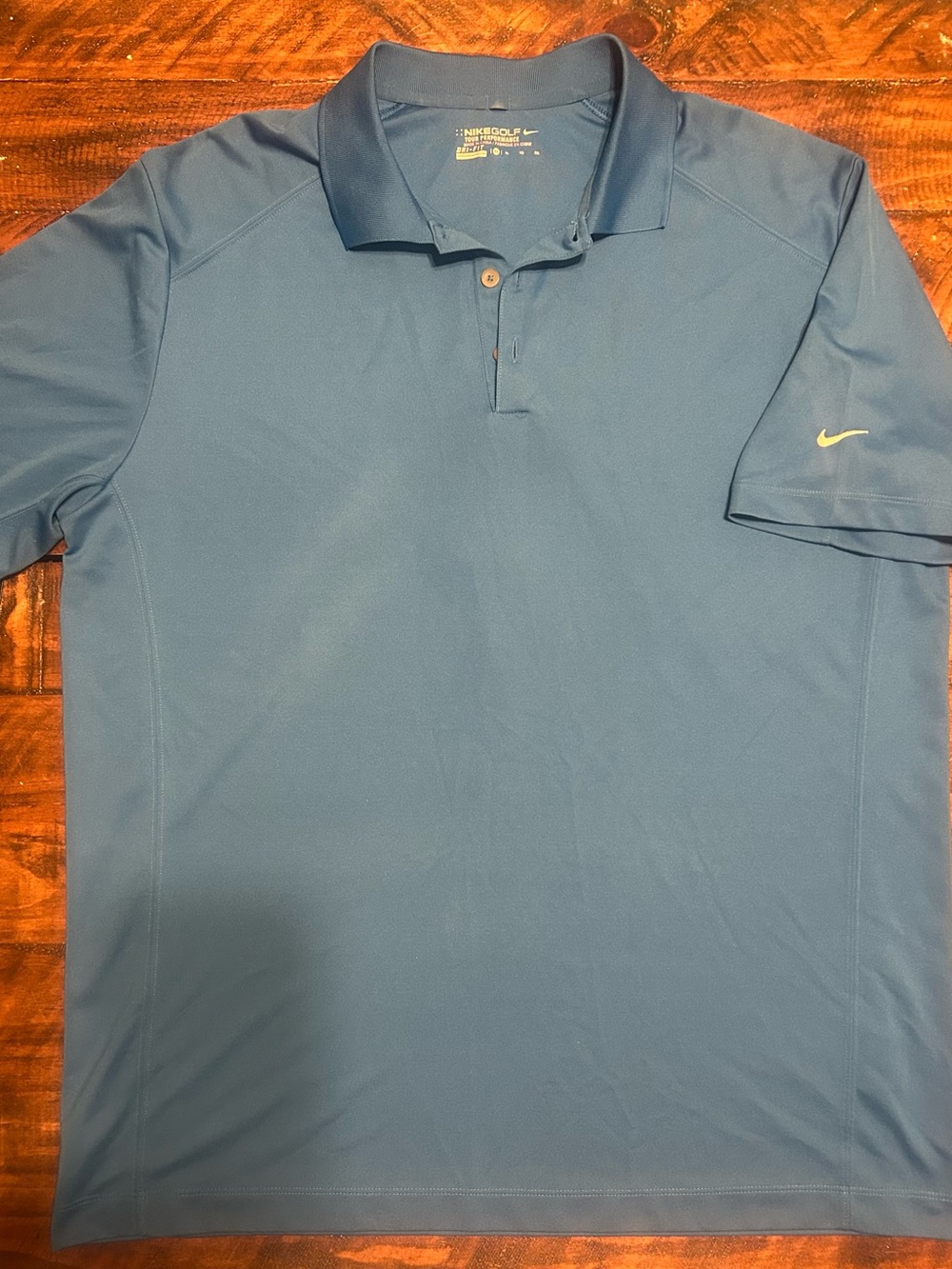 Nike Men's Light Blue Performance Polo